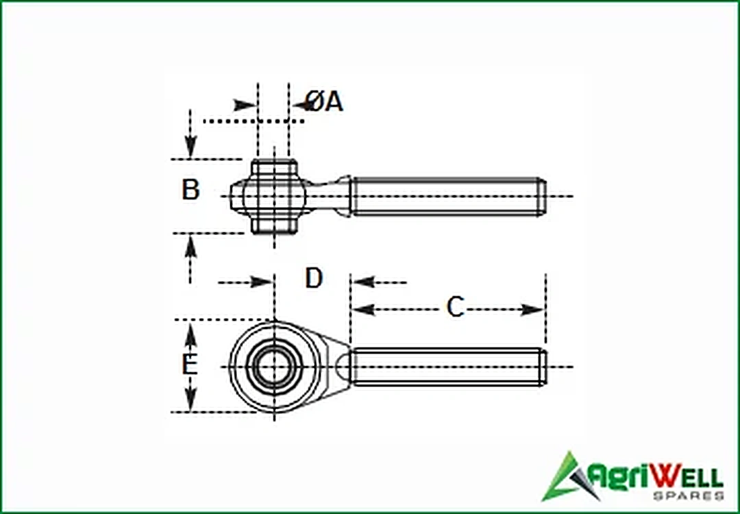 TRACTOR TOP LINK ENDS