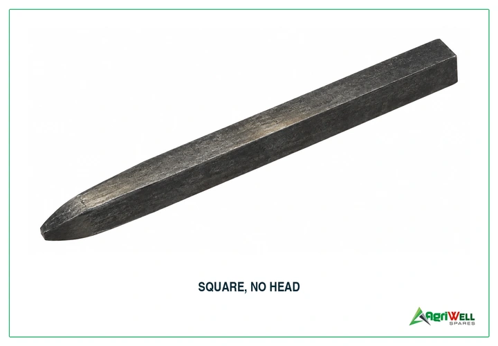 Harrow tooth - Square, No Head