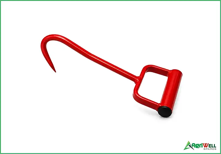 hay hooks with leather guard wooden handle