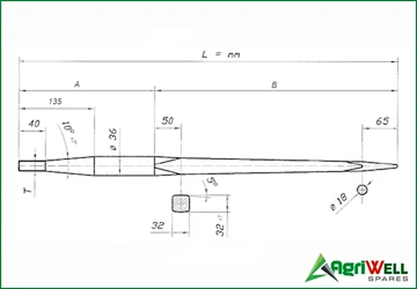 Tines Bushing