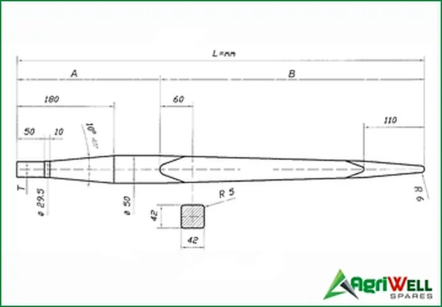 Tines Bushing