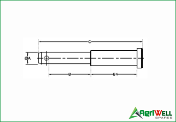 clevis type draw pins