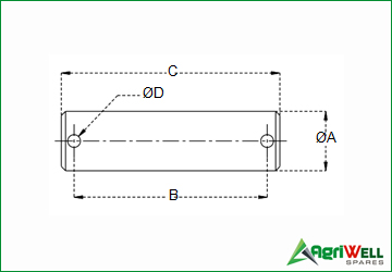 ADJUSTABLE LEVELLING ARM PINS