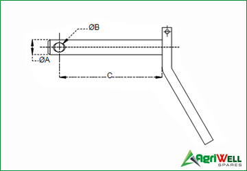 BENT HANDLE HITCH PIN
(With & Without Linch Pin, Chain)