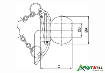 GUIDE CONE BALL BLACK LINE 16MnCr5 (HIGH RUST RESISTANCE)