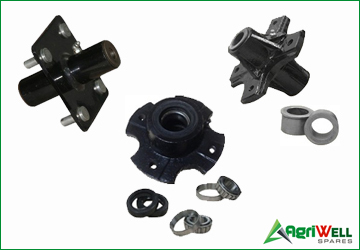 FABRICATED AND CASTED HUB